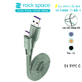 Cáp sạc Rockspace S1 type C cho điện thoại androind